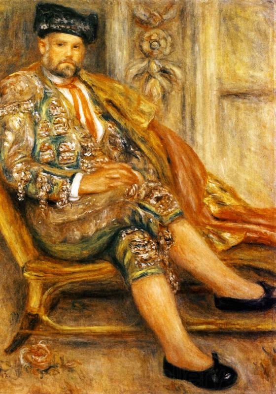 Pierre-Auguste Renoir Ambroise Vollard Portrait Germany oil painting art